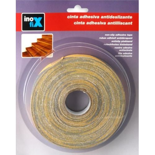 Cinta antideslizante 25 mm x 15 m / negro-amarillo