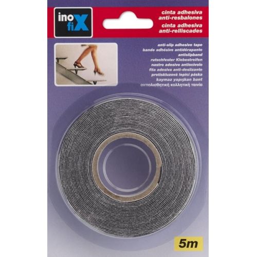 Cinta antideslizante 25 mm x 5 m / negro