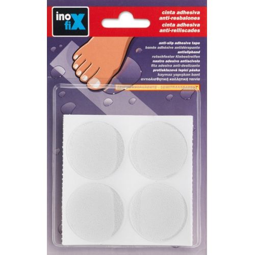 Discos adhesivos antiresbalones Ø 38mm / transparente