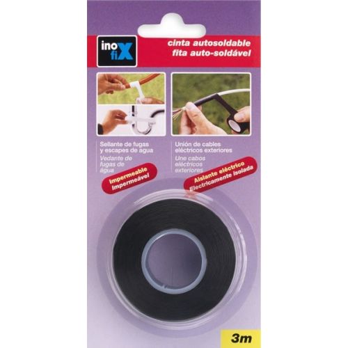 Cinta autosoldable  19 mm x 3 m / negro