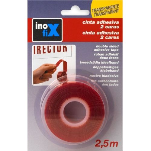 Cinta adhesiva transparente 19 mm x 2,5 m. / transparente