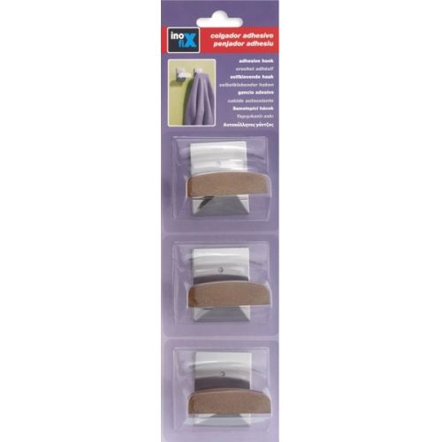 Colgador adhesivo / madera
