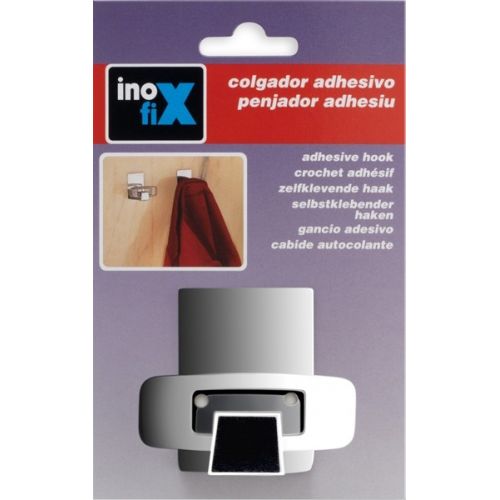 Colgador adhesivo / cromado