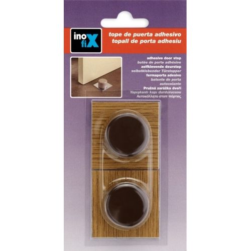Tope adhesivo / parquet marrón