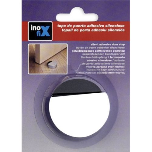Tope adhesivo silencioso / blanco