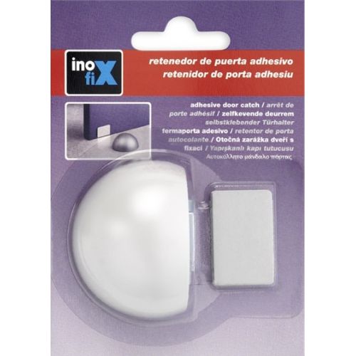 Retenedor adhesivo magnético  / blanco