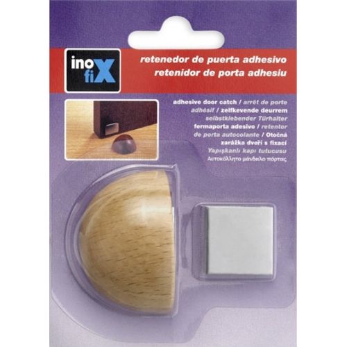 Retenedor madera magnético adhesivo / haya