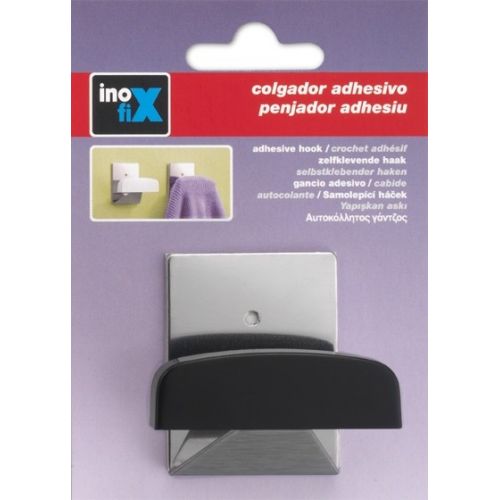 Colgador adhesivo / negro