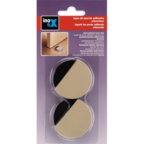Tope adhesivo silencioso / beige