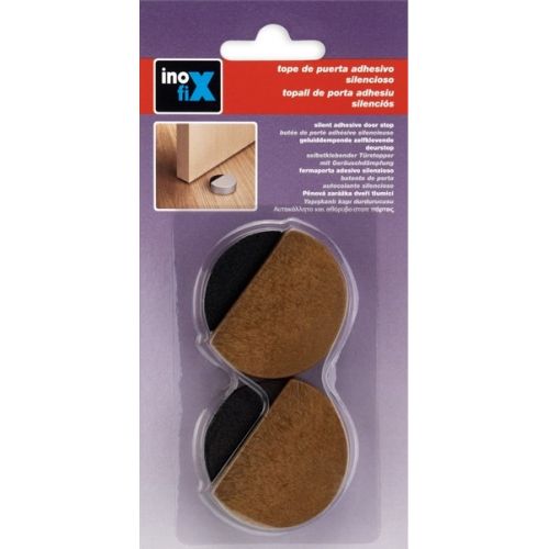 Tope adhesivo silencioso / madera