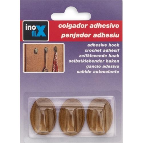 Colgador  adhesivo mini / madera