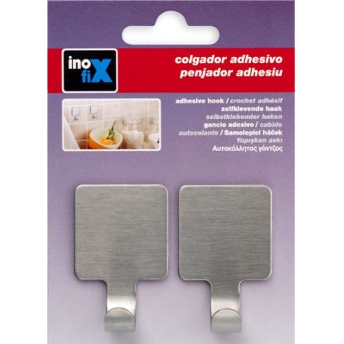 Colgador adhesivo / acero