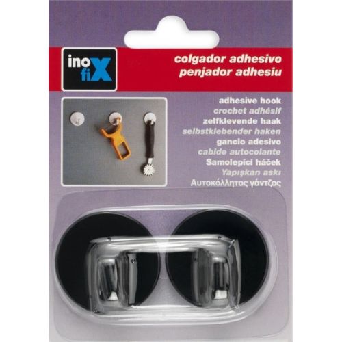 Colgador  adhesivo / negro