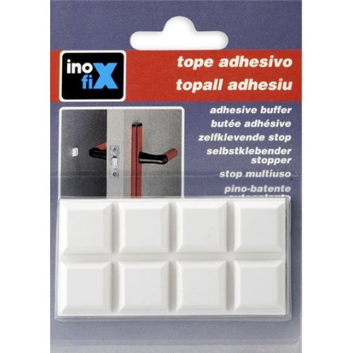 Tope multi-uso adhesivo / blanco