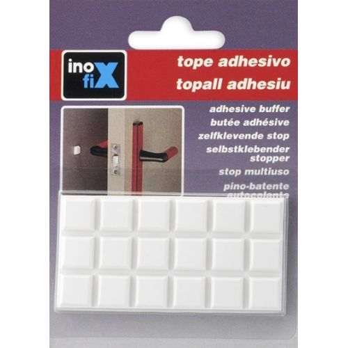 Tope multi-uso adhesivo / blanco