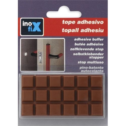 Tope multi-uso adhesivo / marrón
