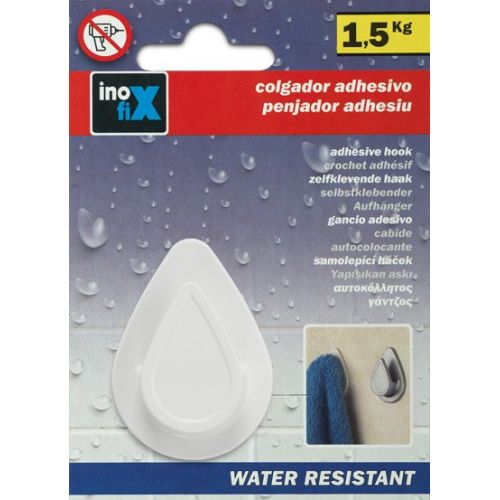 Colgador "gota" water resistant / blanco