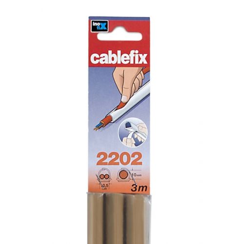 Cablefix adhesivo 10,5 x 10 mm / beige