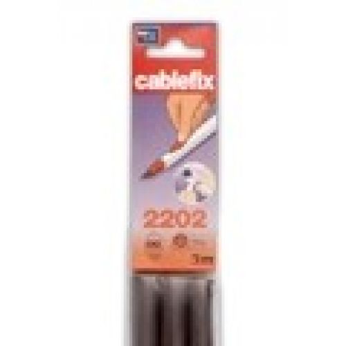 Cablefix adhesivo 10,5 x 10 mm / gris metalizado
