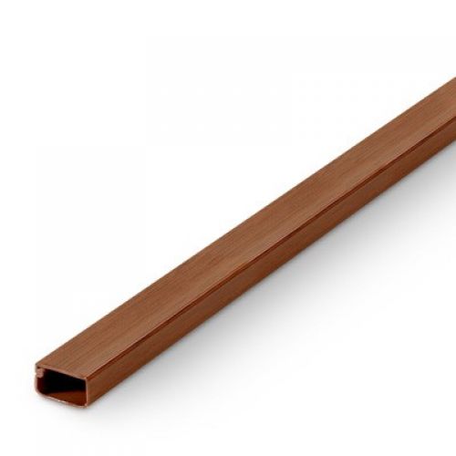 Canaleta adhesiva con tapa bisagra 16x10 mm / sapelly