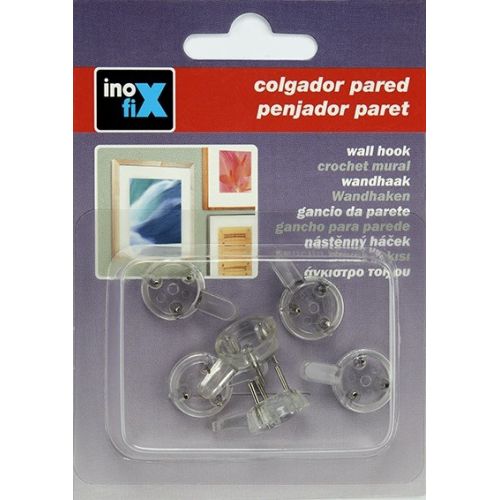 Colgador pared / transparente