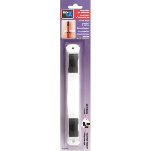 Colgador escobas  / blanco