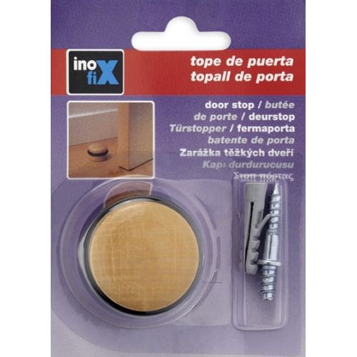 Tope madera con tornillo / haya