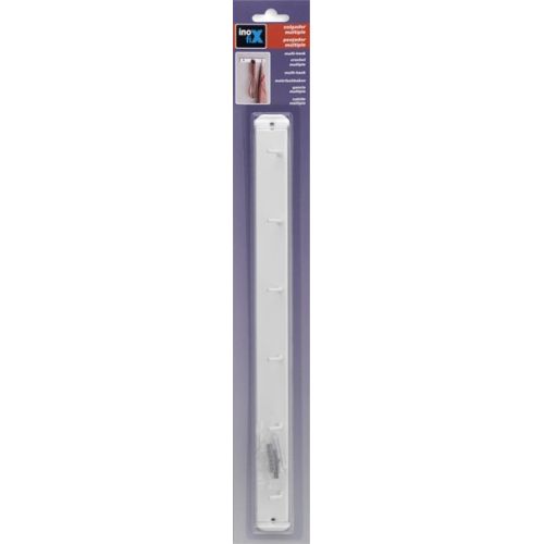 Colgador cocina 6 ganchos / blanco