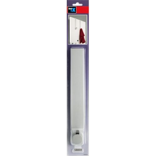 Colgador sobre-puerta / cromo mate