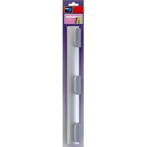 Colgador triple / cromo mate