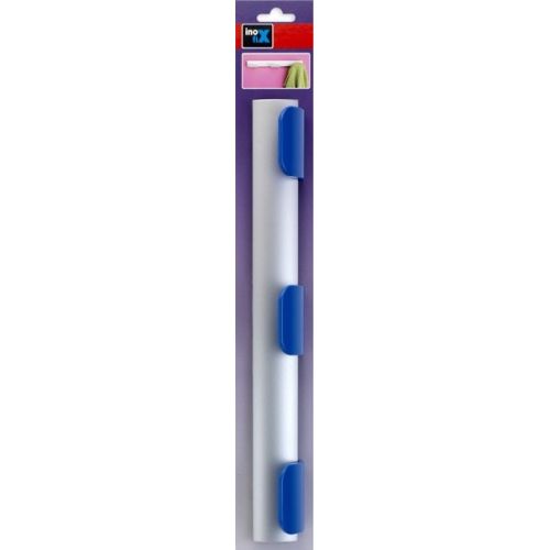 Colgador triple / cromo azul