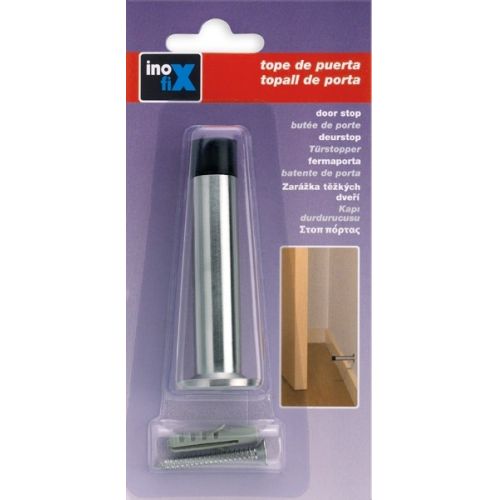 Tope de pared en acero inoxidable / acero