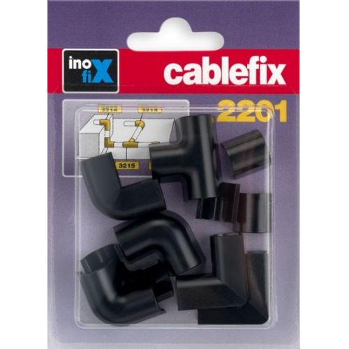 Enlaces surtidos cablefix 2201 / negro