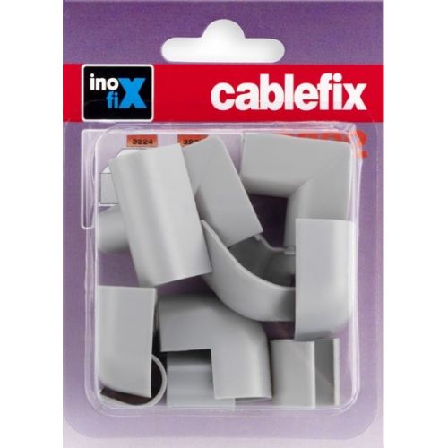 Enlaces surtidos para cablefix 2202 / gris metalizado