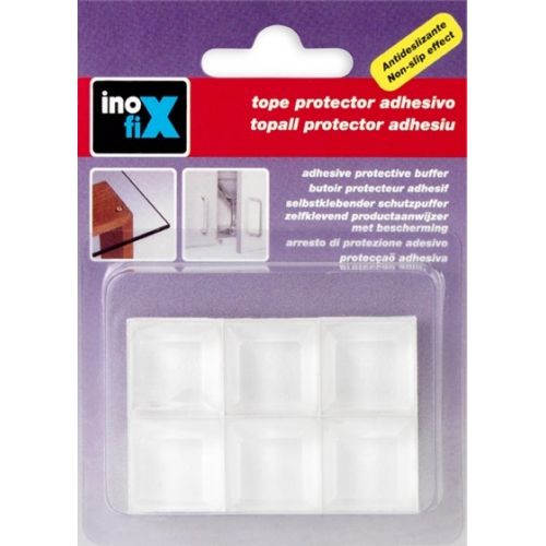 Gota adhesiva  20,5 x 20,5 x 7,6  mm. / transparente