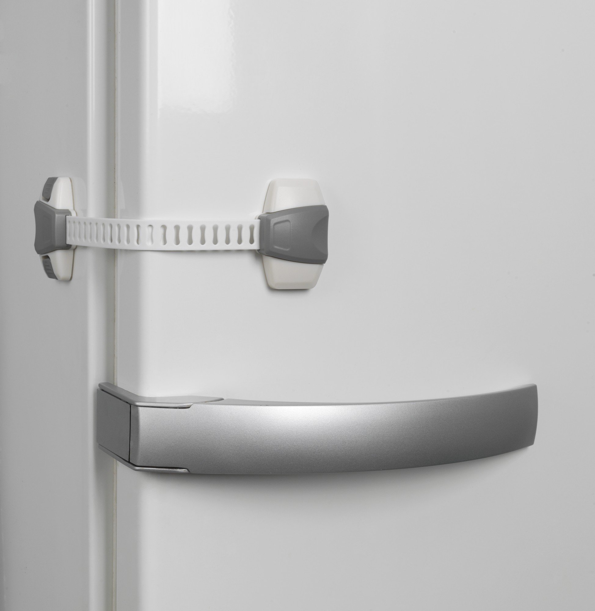 Cierre seguridad multiuso ajustable / blanco