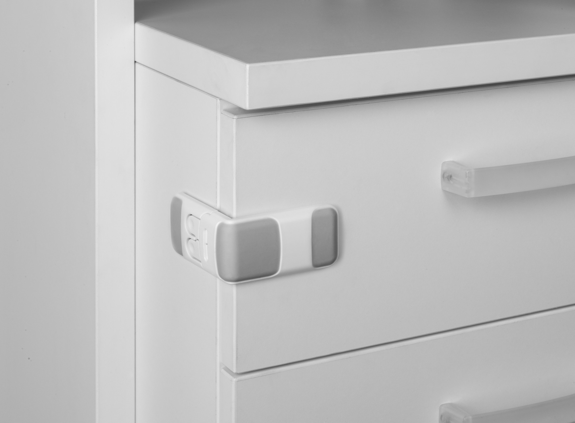 Cierre seguridad lateral / blanco