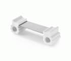Retenedor de puerta flexible / blanco