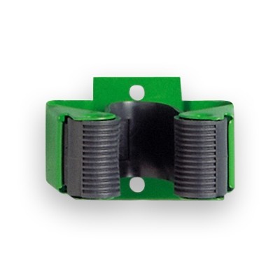 Caja expositora colgador herramientas con c/b / verde