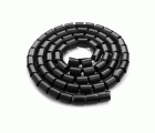 Agrupador de cables flexible / negro