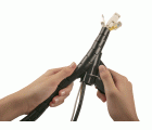 Agrupador de cables flexible / negro