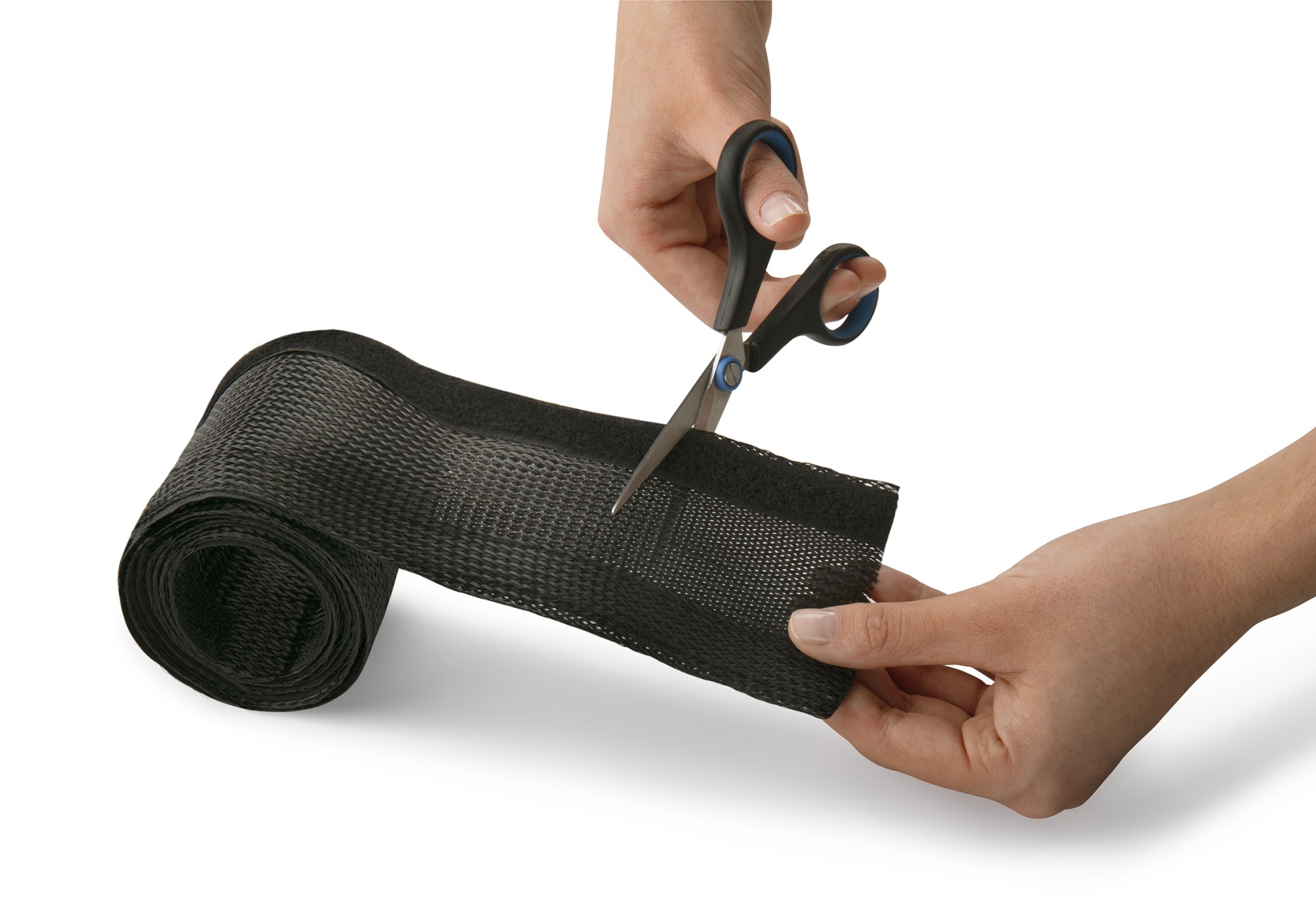 Malla agrupadora de cables / negro