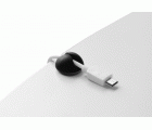 Mini Clip adhesivo para cables / transparente