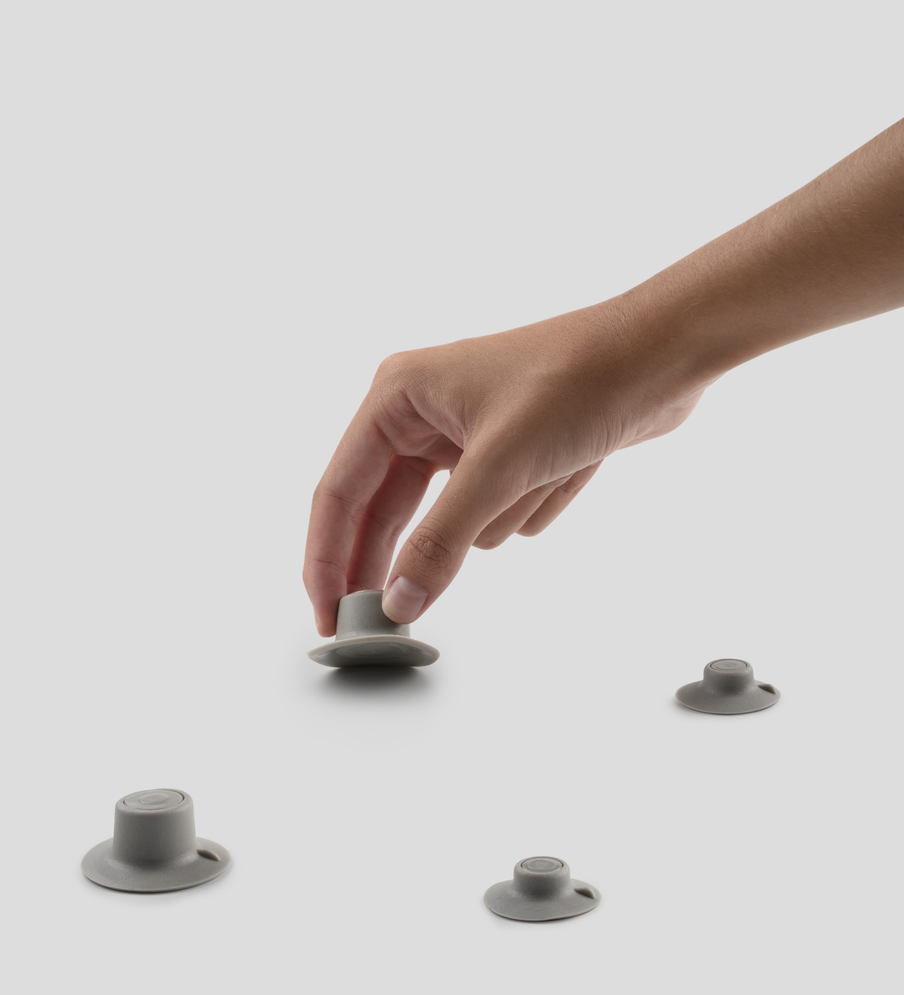 Soportes para ordenador portátil/ Gris