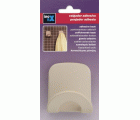 Colgador adhesivo arco / beige satinado