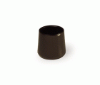 Contera redonda exterior flexible Ø 20 mm / negro