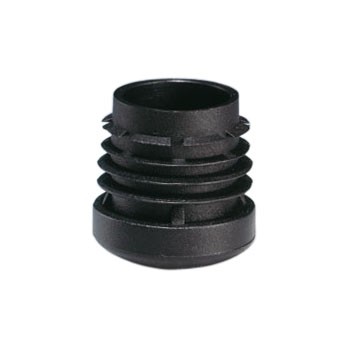 Contera redonda interior Ø 32 mm / negro