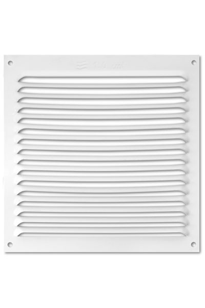 Rejilla aluminio adhesiva 170x170 mm  / blanco