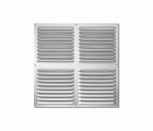 Rejilla  aluminio 300x300 mm / plata