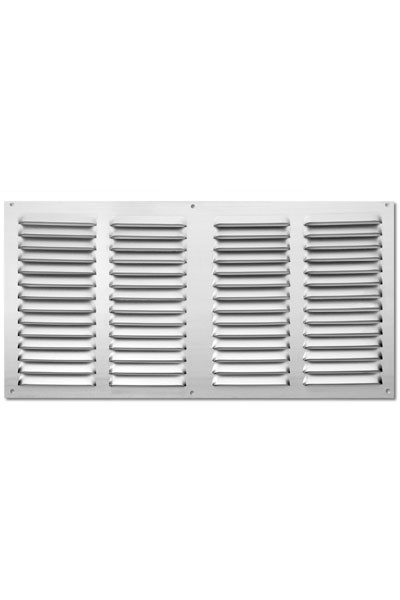 Rejilla  aluminio 200x400 mm / natural